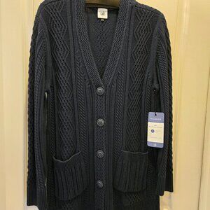 Cabi Slant Pocket Cardigan, Navy, Size L, Never Worn